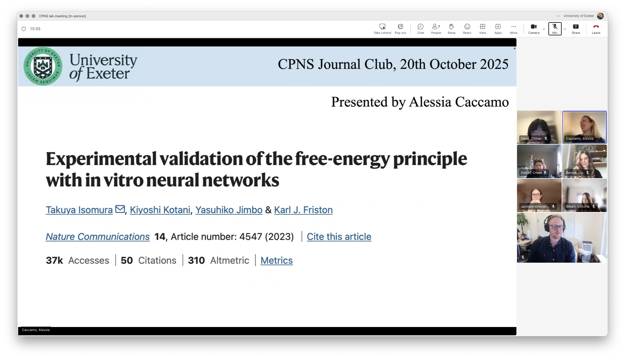 CPNS lab journal club